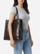 Torebka shopper damska ze skóry naturalnej The Bridge Mirra 04130401 TV Brązowa (800070359564) - obraz 2