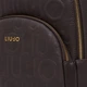 Рюкзак жіночий зі штучної шкіри Liu Jo AF6209E1139 91419 Коричневий (800070363001) - зображення 5
