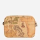 Torebka crossbody damska materiałowa mała Alviero Martini LG11G654 0304 Bordowa (800070364501) - obraz 2