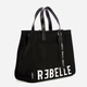 Torebka crossbody damska materiałowa Rebelle Electra REB0082T0001 0001 Czarna (800070364371) - obraz 4