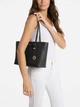 Сумка шопер жіноча з натуральної шкіри Michael Kors Quinn 30T5GQNT2L 001 Чорна (800070364532) - зображення 2