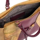 Torebka crossbody damska materiałowa Alviero Martini LG08G654 0304 Bordowa (800070364497) - obraz 4
