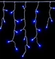 Гирлянда Бахрома 200 LED, 5м х 0.5м, прозрачный провод, синяя, 220 В, 1505-02 - изображение 2