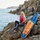 Набір дошка SUP AQUASTIC Perth Sport 11'4 MSL 345 см, до 150 кг, з веслом 2в1 та насосом (AQS-B6I039-OR) - зображення 4