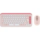 Комплект (Клавіатура та миша) Logitech Pop Icon Combo Rose (920-013142) - зображення 1