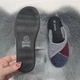 Тапочки домашние женские Inblu серые с бордовым фетровые на танкетке 39р (25,3 см) 8609 - изображение 6