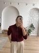 Кардиган женский укороченый бордовый 42-48 г1435.4575 - изображение 7