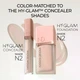 Тональный крем Natasha Denona HY-GLAM FOUNDATION, N2 - светлый нейтральный, 30 ml - изображение 5