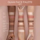 Палетка для макіяжу обличчя та очей Natasha Denona Glam Face Palette, Light, 13 g - зображення 5