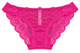 Трусики Victoria's Secret Dream Angel Lace Cheekini Фуксія S - изображение 1