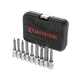 Набор для электрика и автомеханика INTERTOOL: диэлектрические отвертки VDE 4 ед. + биты Hex 9 ед. + спецнасадки 40 ед. + рулетка - изображение 3