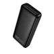 Універсальна мобільна батарея 20000 mAh Hoco DB130 Tridentis 30 W повербанк чорний - изображение 1