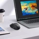 Беспроводная компьютерная мышь Baseus F02 Ergonomic Wireless Mouse эргономичная 2.4 ГГц Черный (686890001) - изображение 7
