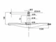 Хрестовина Whicepart для пральної машини Samsung DC97-15184A D25/30/35 мм L126 мм - зображення 4