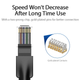Мережевий кабель Vention Cat.6 UTP Patch Cable 10M Black - изображение 7