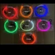 Яскравий світлодіодний LED нашийник для собак та котів 70 см (можна вкорочувати) з USB-заряд. кабель в комплекті. Видимість до 500м в темноті. Колір жовтий. - зображення 5