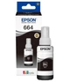 Чернила оригинальное EPSON 664 Black (70мл) для L100/L200/L312/L382 черное контейнер (C13T66414A-EcoTank) - изображение 2