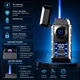 Электрическая зажигалка 2 в 1 с двойной дугой и турбо-пламенем, USB, подарочная упаковка - изображение 2