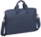 Сумка для ноутбука 15.6" RivaCase 8035 Blue синяя легкая водоотталкивающая противоударная с плечевым ремнем (8035-BLU-Slim) - изображение 1