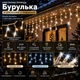 Гирлянда бурулька 8 метрів - зображення 2