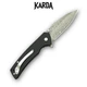 Ніж Складаний Karda J313 Black Damascus - изображение 2