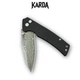 Ніж Складаний Karda J313 Black Damascus - изображение 3