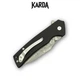 Ніж Складаний Karda J313 Black Damascus - изображение 5