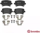 Дисковые тормозные колодки задние Brembo (P 85 073) - изображение 1