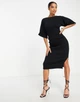 Сукня-міні Closet London Petite Ribbed Pencil Чорний UK8/XS 119945539 - изображение 1