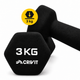 Гантелі вінілові Crivit 2 x 3 кг Black (RD4838131820251) - изображение 6