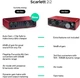 Аудиоинтерфейс Focusrite Scarlett 2i2 4th Gen (AMS-SCARLETT-2I2-4G) - изображение 4