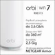 Wi-Fi Mesh система NETGEAR Orbi RBE373 3-Pack (RBE373-100EUS) - изображение 2