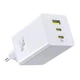 Сетевое зарядное устройство Baseus EnerFill FE11 Fast Charger 100W 2Type-C+USB White (P10182102213-00) - изображение 2