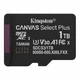 Карта пам'яті microSDXC, 1Tb, Kingston Canvas Select Plus, Class 10 UHS-I U3 V30 A1, без адаптера, до 150 МБ/с (SDCS3/1TBSP) - изображение 1