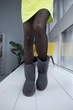 Жіночі уггі Замшеві Середні Сірі UGG CLASSIC SHORT II BOOT Grey (37, сірий) - изображение 7