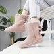 Жіночі уггі Пудра Середні Замша 2 Банти UGG Bailey Bow II Dusk Pink (39, пудра) - изображение 7
