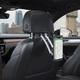 Тримач для планшета HOLDER CA62 на підголівник авто 7-11 дюймів з поворотом 360 градусів та регулюванням нахилу Чорний - зображення 2