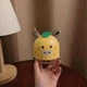 Настільний зволожувач повітря ProGaily 0.2 л USB з LED-підсвіткою та ліхтариком у формі зайчика Білий для дому та автомобіля - зображення 1