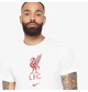 Футболка мужская Nike Liverpool 22/23 Crest Ss Tee White S Белый DM3482-100 - изображение 5