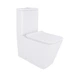 Унітаз-компакт Qtap Crow Eco безобідковий з сідінням Soft-close QTCRO27W48750 QTAP QTCRO27W48750 - зображення 1