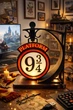 Нічник Harry Potter «Платформа 9¾» світильник Hogwarts подарунок фанату Гаррі Поттера - изображение 5