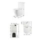 Унітаз-компакт QTAP VIRGO QT18226092AW - зображення 2