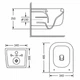Унітаз підвісний Qtap Gemini Ultra Quiet 485×340×350 мм, White, з сидінням Slim Duroplast / Soft-close / Quick Release QTTAU26W49119 QTAP QTTAU26W491 - зображення 2