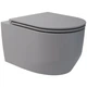 3030140G ART 3.0 Підвісний безобідковий унітаз з кришкою soft-close, Vortex Flush, сірий мат (1 сорт) DEVIT 3030140G - зображення 1