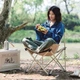 Стілець складаний Naturehike Stellaluna T01 CNH23JU13002, L, бежевий - изображение 5