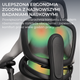 Fotel biurowy ergonomiczny Sihoo DORO C500 V2 Ultra z podnożkiem Czarny (4820216980189) - obraz 11