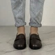 Женские анатомические лоферы ITstyle классические повседневные туфли кожаные Коричневые 37 24 см (50100) - изображение 6