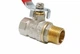 Кран шаровый 1/2" ВН, ручка красная, 605 Valve J.G. - изображение 7
