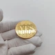 Сувенірна монета прийняття рішень YES/NO 4 см (золота) OP1-3712 - зображення 2