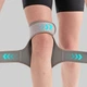Пружинный наколенник для поддержки коленного сустава KneeBooster, серый - изображение 3